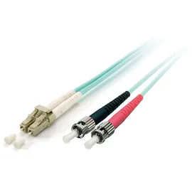 Equip LWL Patchkabel LC->ST 0.50m Multimode Duplex OM3 0.5m