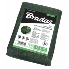 Bradas Windschutzplane grün 1,5 x 10 m