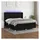 vidaXL Boxspringbett 180 x 200 cm Schwarz