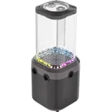 Corsair iCUE Link XD6 RGB Elite Pumpen-/Behältereinheit – FlowDrive Max-Pumpe, Integrierter Temperatursensor, 22 Adressierbare RGB-LEDs – Stahlgrau