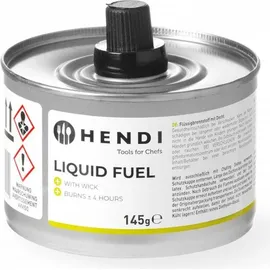 HENDI Brennpaste, mit Docht 6x145 g