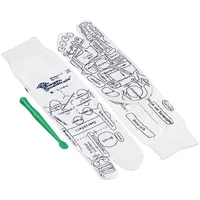 Newgen Medicals Druckpunkt-Socken für Fuß-Reflexzonen-Massage, Gr. 38 - 40