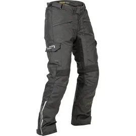 Lindstrands Motorradhose Borgvik wasserdichte Motorrad Textilhose herausnehmbares Innenfutter,wasserdicht schwarz 56