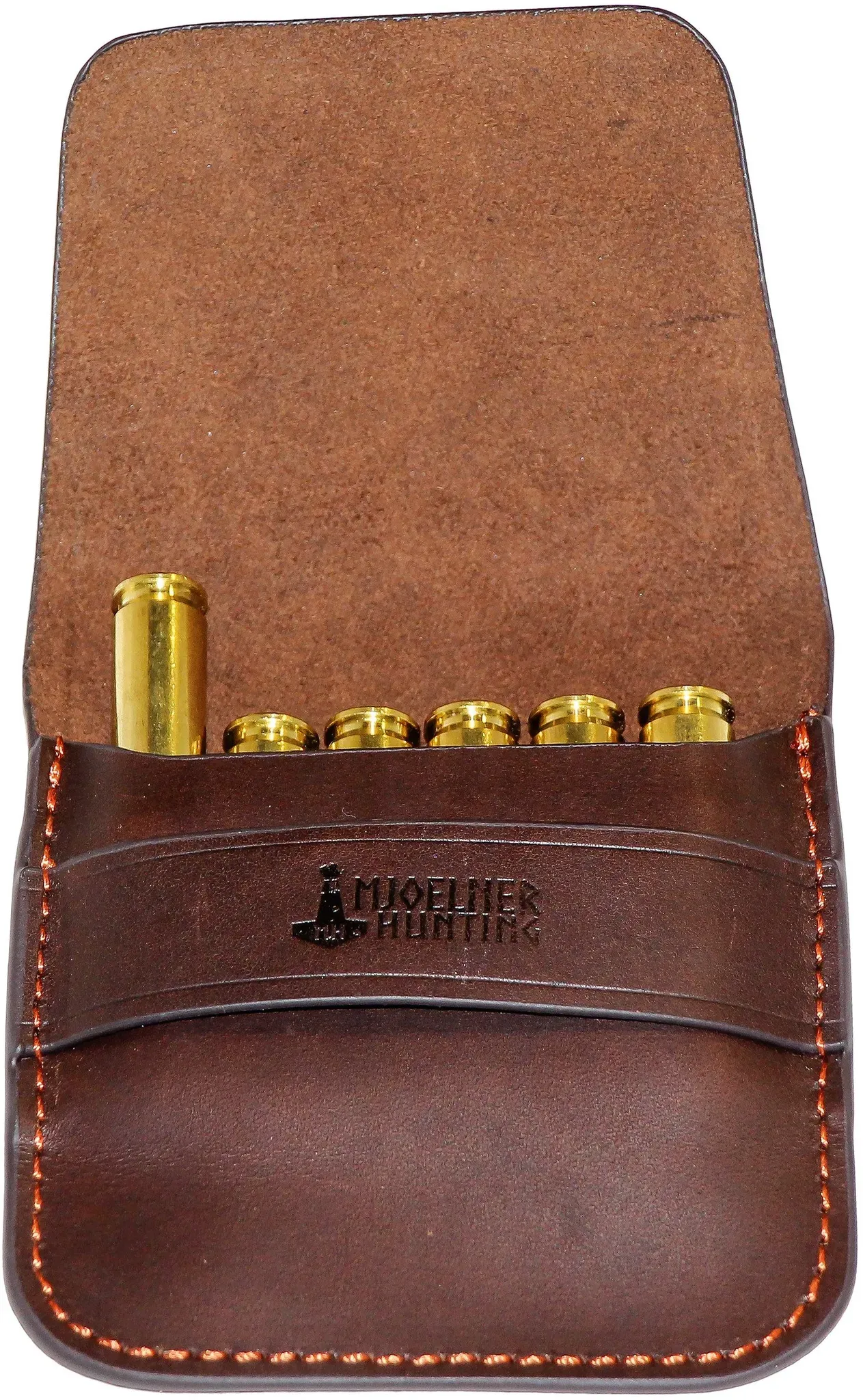 Mjoelner Hunting Patronenetui, dark brown