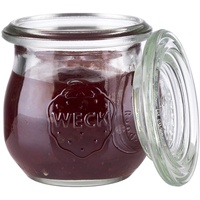 APS WECK Einmachgläser mit Deckel transparent 75,0 ml, 12