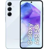 Samsung Galaxy A55 5G 16,8 cm (6.6") Hybride Dual-SIM Android 14 USB Typ-C 8 GB 128 GB 5000 mAh Blau - EU-Version (SM-A556BLBAEUE)