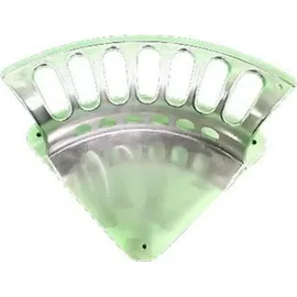 Berger & Schröter Wandhalterung Aluminium 34,8 cm x 14,4 cm weiß