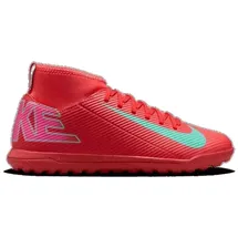 Nike Jr. Mercurial Superfly 10 Club TF Multinocken-Fußballschuhe Kinder 800 ember glow/aurora green 35
