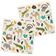 Folat 68351 Servietten Zoo Party 33x33cm - 20 Stück