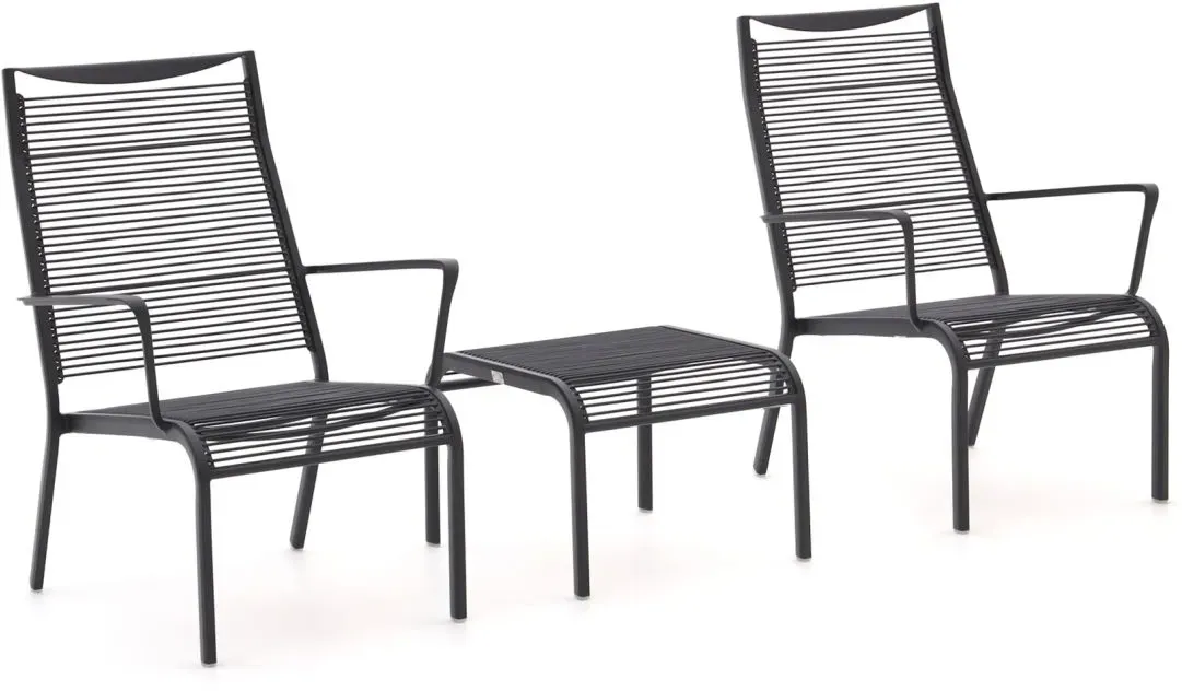 Apple Bee Hawaii lounge balkonset 3-Teilig Stapelbar
