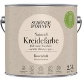 Wandfarbe Kreidefarbe Schöner Wohnen Dezentes Hellrosa 2,5L + Farbroller-Set