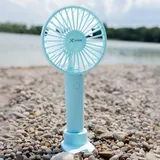 Handyhalter mit Ventilator 1.200 mAh mit Dock Blau