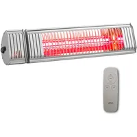 SUNHEAT Vega Infrarot-Heizstrahler Sahara 1500W Fernbedienung Goldröhre App-Steuerung