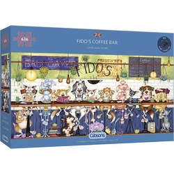 Gibsons Gibsons Games Gibsons Puzzle 636 Dog Cafe (Panorama) G3