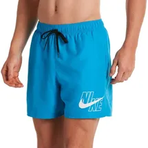 Nike Logo Lap 5 Badeshorts - Laser Blue - S