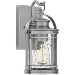 Booker Outdoor Wandleuchte Industrial Aluminium Quoizel QN-BOOKER-S-IA