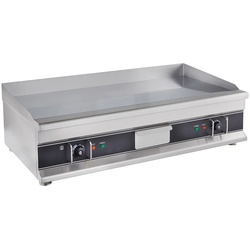GastroHero Elektro-Grillplatte Eco 998×398 glatt, verchromt – Tischgerät