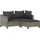 vidaXL Garten-Lounge-Set 6-tlg. grau