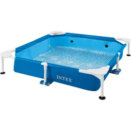 Intex Hundepool Set 152 x 152 x 30,5 cm inkl. Filterpumpe