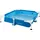 Intex Hundepool Set 152 x 152 x 30,5 cm inkl. Filterpumpe