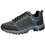 LICO Herren Indianapolis Trekkingsschuhe, Grau/Blau, 40 EU