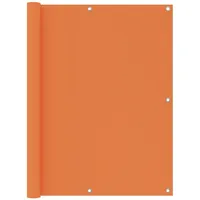 VidaXL Balkon-Sichtschutz Orange 120x400 cm Oxford-Gewebe