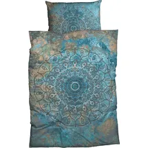 Casatex Bettwäsche Sleep Tight", blau 135x200+80x80 cm (487190)
