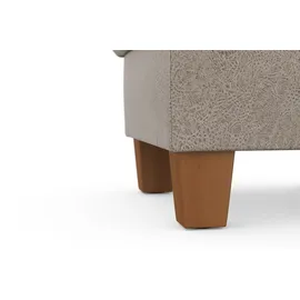 Home Affaire Stauraumhocker Caldera Polyester 58 x 48 x 58 cm Grau