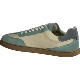 Groundies Panama, Beige/Sage Green, Herren, Barfußschuh, Leder, NEU - Barfußschuhe HERREN, Grün, leder - 42