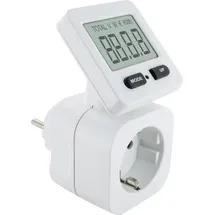 Schwaiger Energiekostenmessgerät Einspeisemessgerät Display 180° drehbar Steckdosenadapter