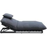 clemento Bona Promotion Loungeliege 196 x 97 x 45 cm Anthrazit