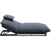 clemento Bona Promotion Loungeliege 196 x 97 x 45 cm Anthrazit