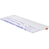 sleepling 194367 Gelschaum Topper | Gel Memory Foam Topper | orthopädische Matratzenauflage | für alle Matratzen und Betten | Made in EU | Ökotex | Waschbar 60 Grad | 140 x 200 x 6 cm, weiß