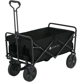 Faltbarer Bollerwagen - Schwarz