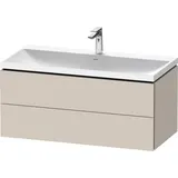 Duravit Möbel-Set L-Cube 100x48x48cm, m Hahnl., Tau ma, 2 Schub.
