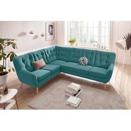 exxpo - sofa fashion Ecksofa Scandi blau