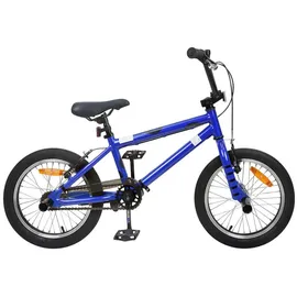 vidaXL BMX 16 Zoll RH 0 cm Dunkelblau/Blau