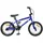 vidaXL BMX 16 Zoll RH 0 cm Dunkelblau/Blau