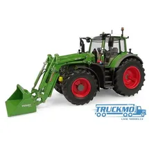 Universal Hobbies 6688 - Fendt 618 Vario Traktor mit Frontlader grün 1:32