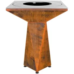 OutInFire Gartenfeuerstelle, Grill mit Stahlgrill - G1 Basic Corten