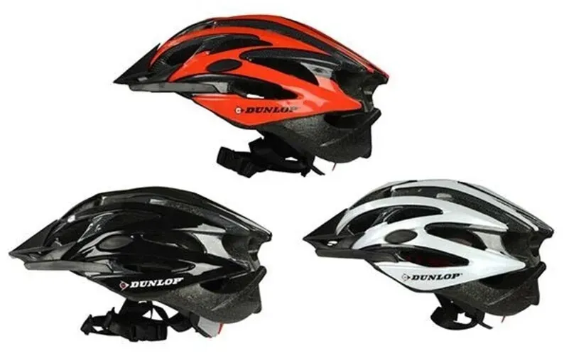 Dunlop Fahrradhelm Mountainbike-Ausrüstung - 1 Stück - Farbe Zufällig L-Code M Code