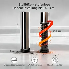 Versee Schreibtisch Lichtgrau