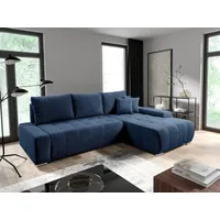 Fun Möbel Ecksofa Sofa mit Schlaffunktion VOGAR Stoff Poso