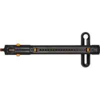 Fiskars Oszillierender Regner S-L für 300-500 m2 Schwarz/Orange