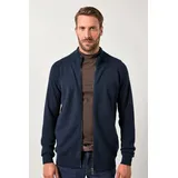 Jp1880 Strickjacke in navy blau | Gr.: 7XL