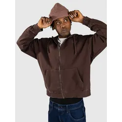 Ninth Hall Fundamental Sweatjacke brown Gr. M