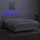 vidaXL Boxspringbett mit Matratze & LED Creme 140x190 cm Stoff