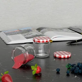 Intirilife Einmachglas 150 ml 25 St.