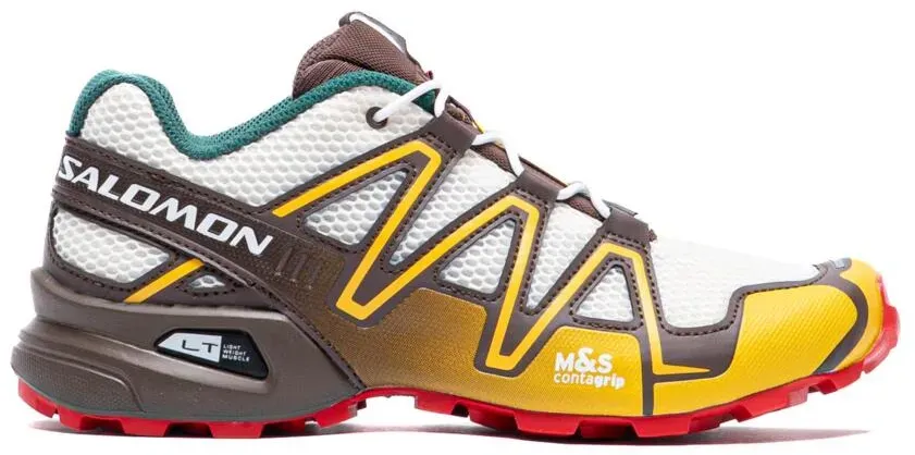 Salomon x VANDYTHEPINK SPEEDCROSS 3 - Multicolor/Braun - 9.5