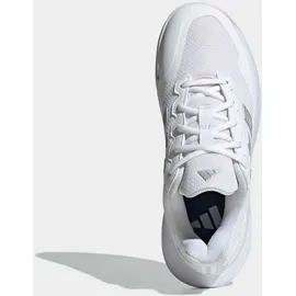 adidas Damen Tennisoutdoorschuhe GAMECOURT 2 E, Größe 42 2⁄3 in Weiß FTWWHT/SILVMT/SILVMT